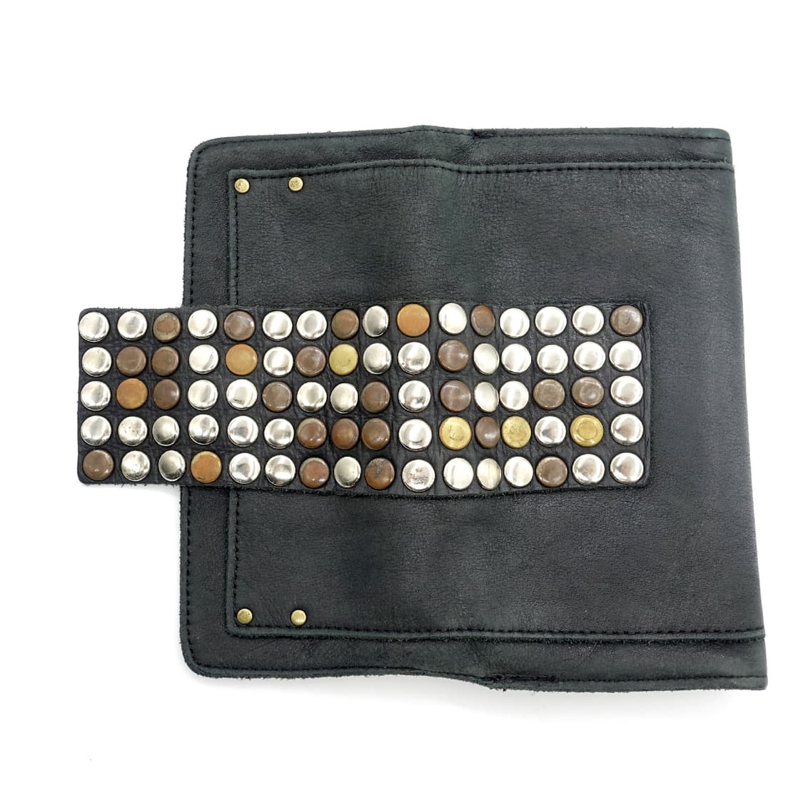 TRES 트레스 바이커 스터드 레더 월렛 펄스백 상품이미지10