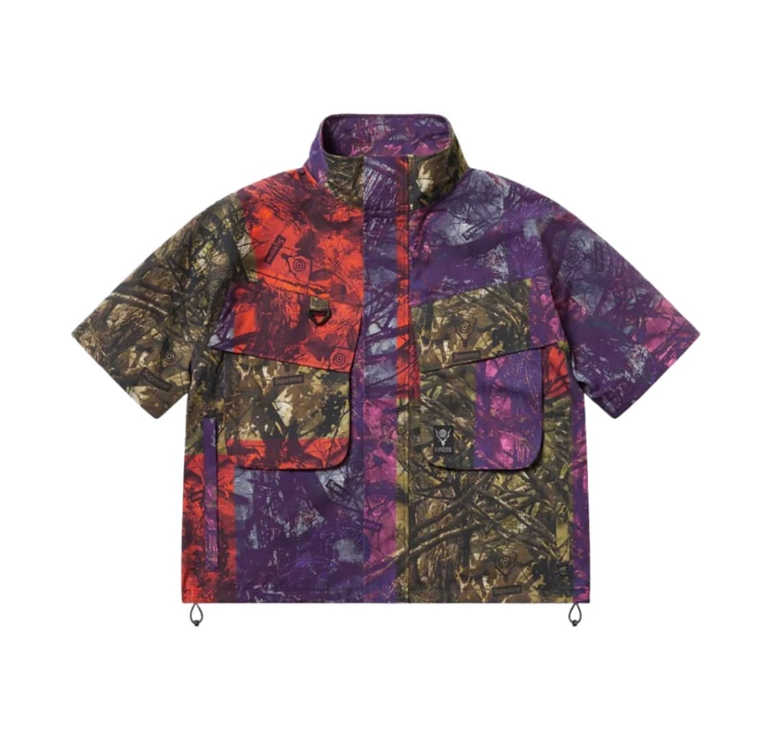 슈프림 X south2west8 트리카모 패턴 피싱자켓 L 상품이미지3