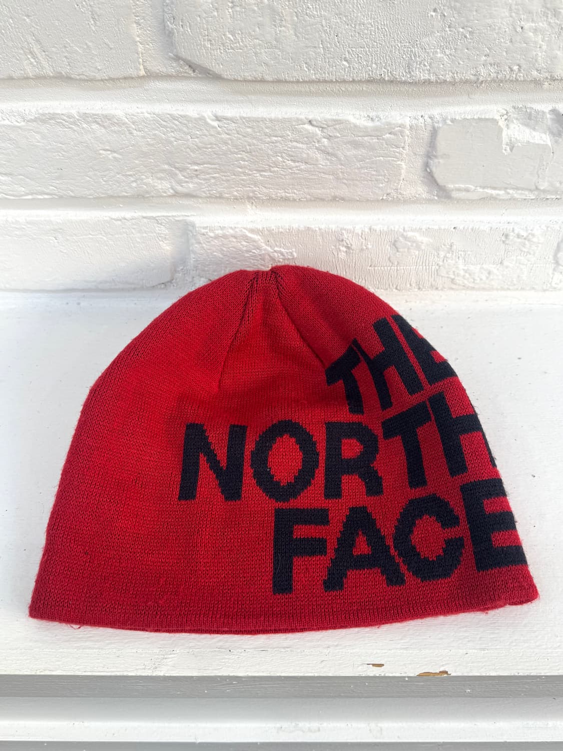 노스페이스 레드 로고 비니 상품이미지1