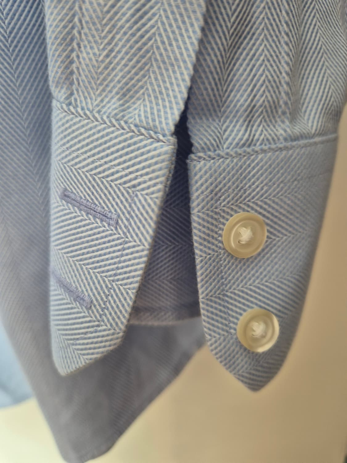 찰스띠릿 헤링본 셔츠  L 상품이미지3