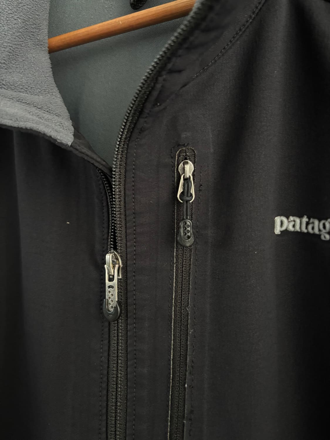 Patagonia 파타고니아 블랙 나일론 자켓 상품이미지4