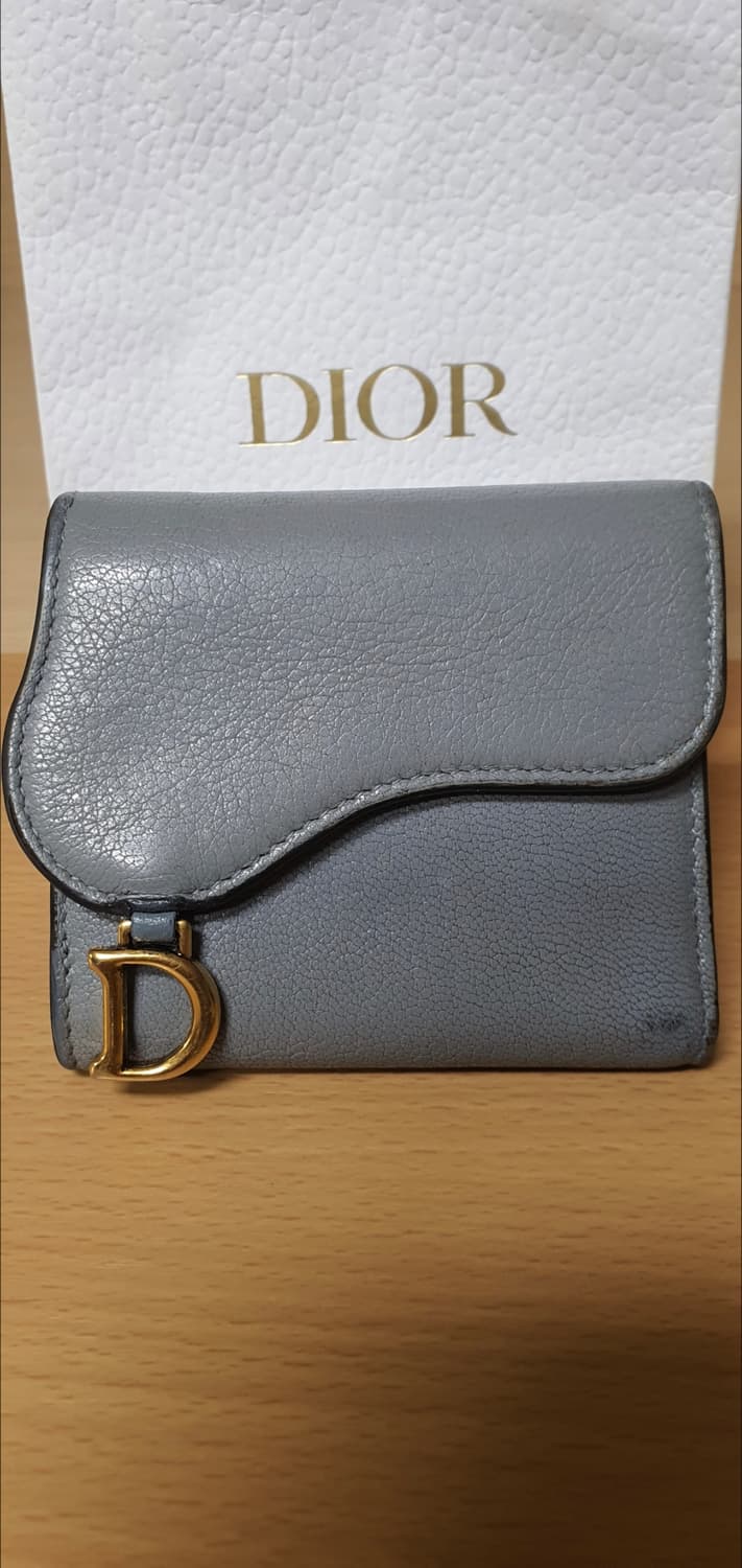 디올 로투스 반지갑/지갑 정품A급(감정O) 상품이미지2