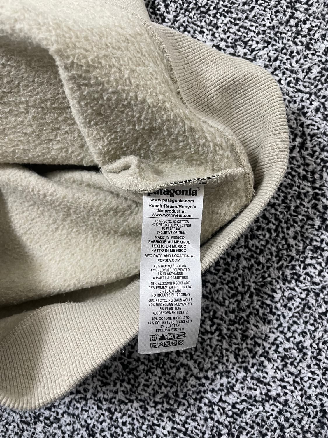빈티지9. 파타고니아 피츠 로이 호라이즌 맨투맨 스웻셔츠 상품이미지6