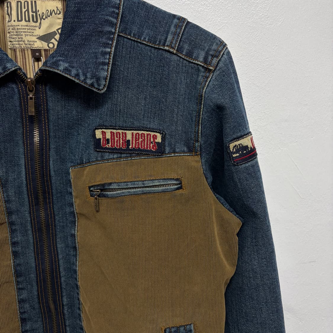 코듀로이 데님 자켓 상품이미지3