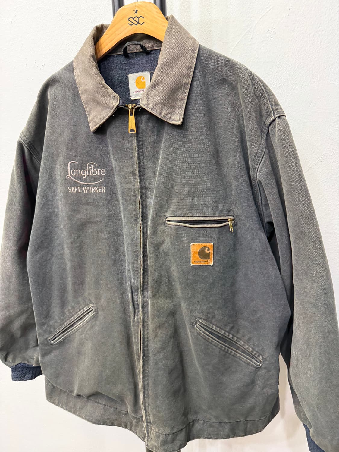 정품) 칼하트 디트로이트 j97 롱기브르 세이프티 오버 자켓 XL 상품이미지3