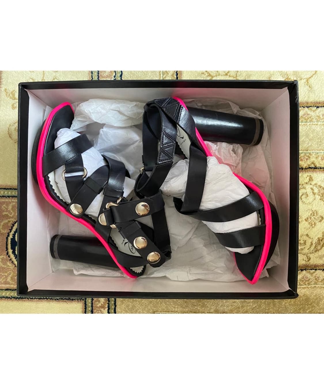 알렌산더 맥퀸 펌프스 스트랩 힐 36 상품이미지4