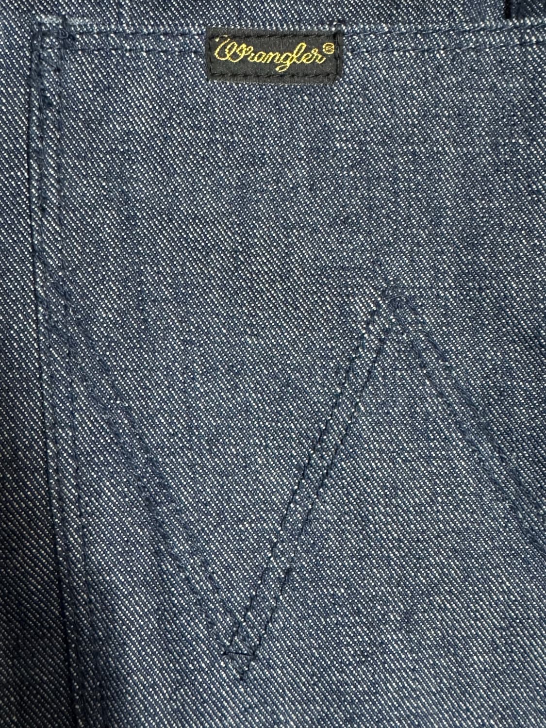 미사용 Wrangler 랭글러 블루벨 70s 로데오 데님 블레이져자켓 상품이미지6