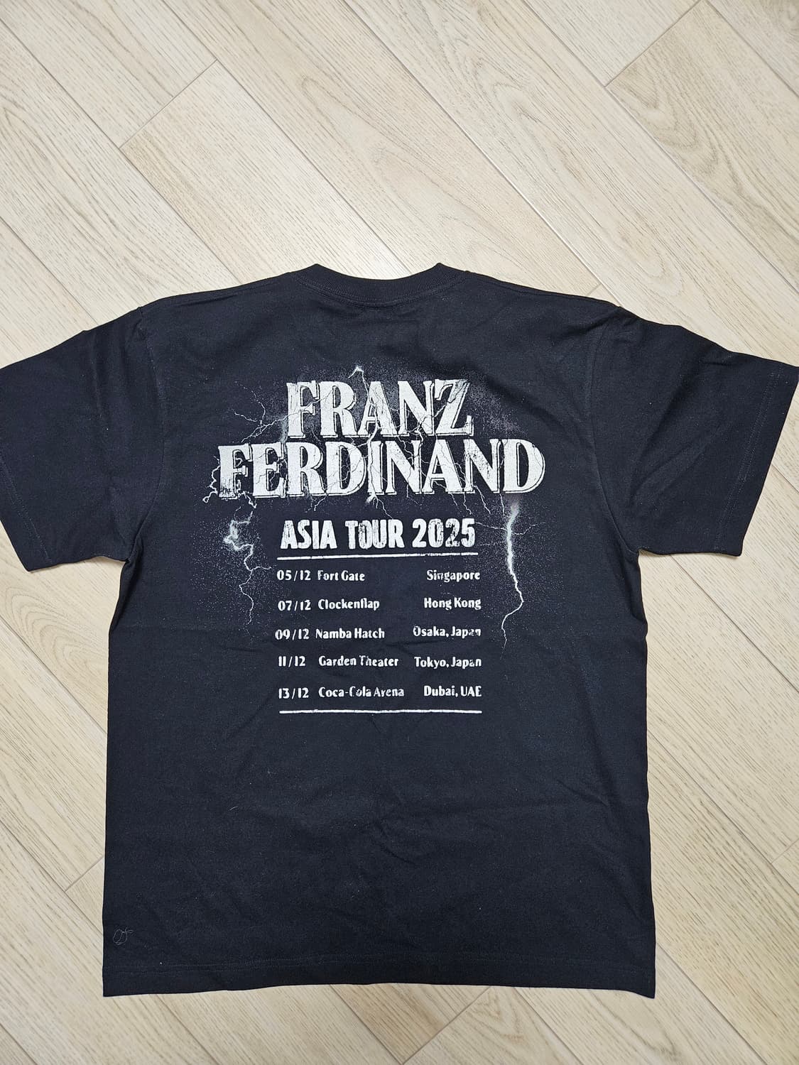 프란츠퍼디난드 2025 아시아 투어 티셔츠

밴드티 상품이미지2