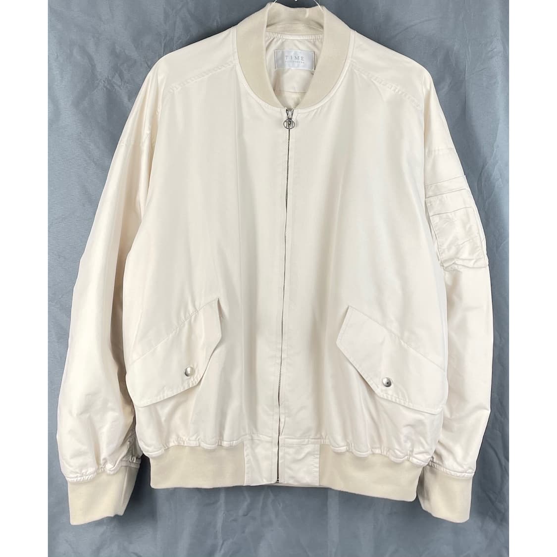 [F] 타임 AMOR 백프린팅 오버핏 MA-1 마원 항공점퍼 상품이미지1