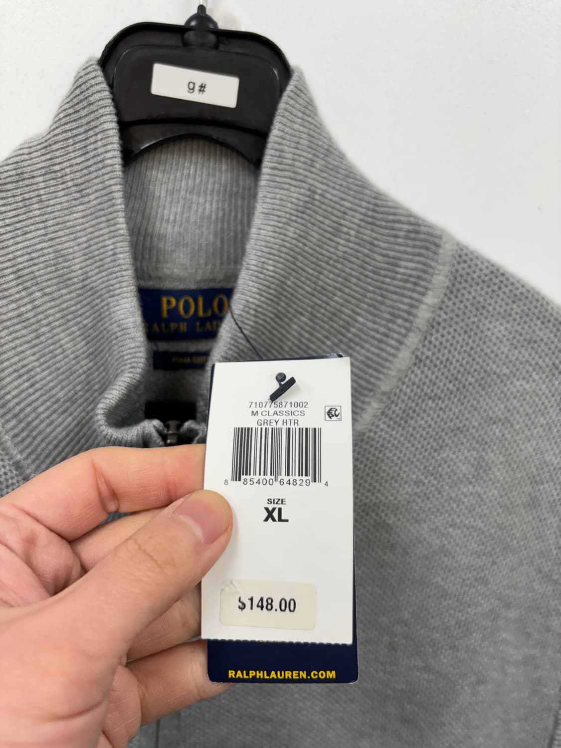 택부착) 폴로랄프로렌 울니트 집업 베스트 상품이미지3