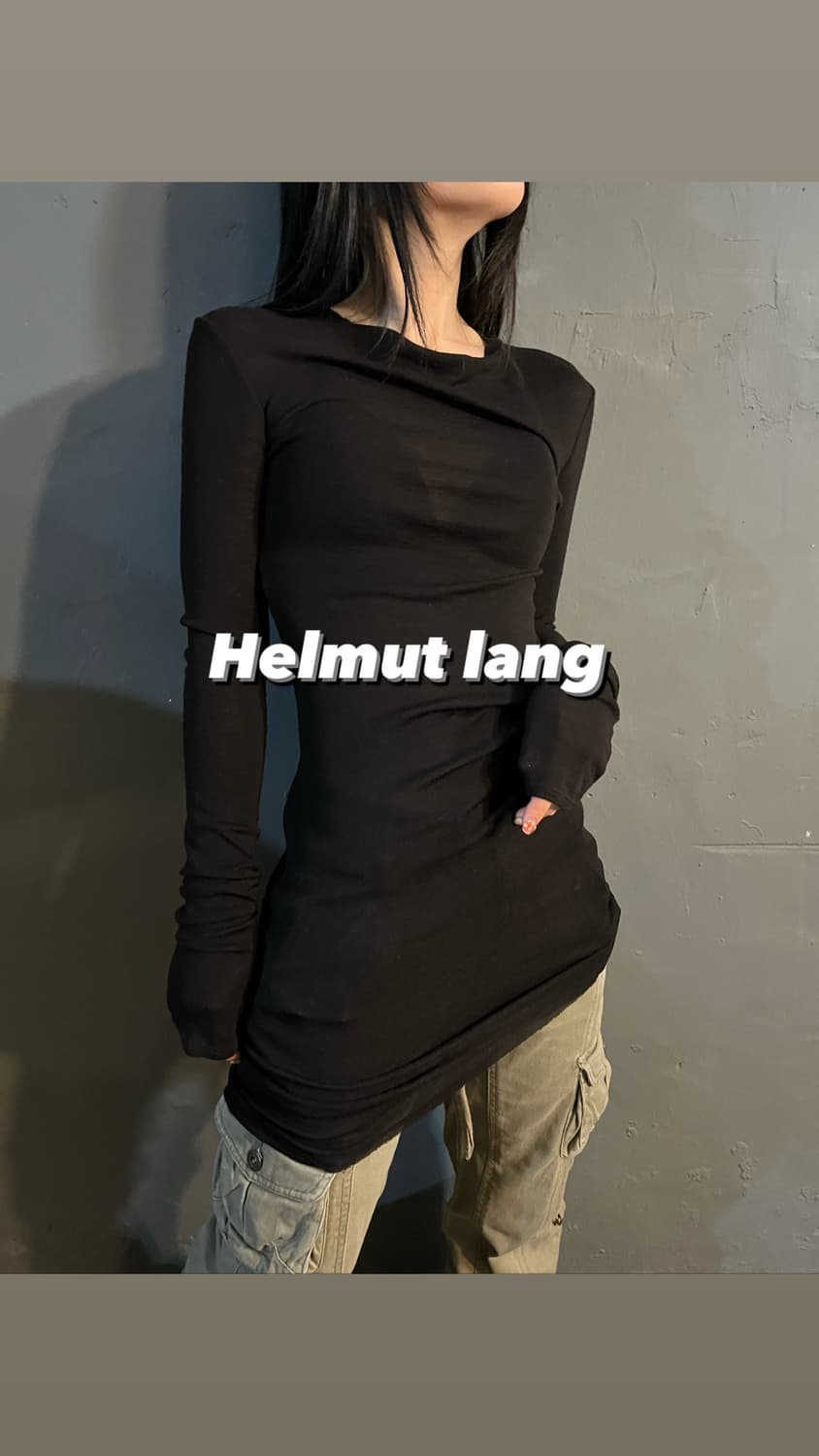 Helmut lang 언발란스 원피스 상품이미지1