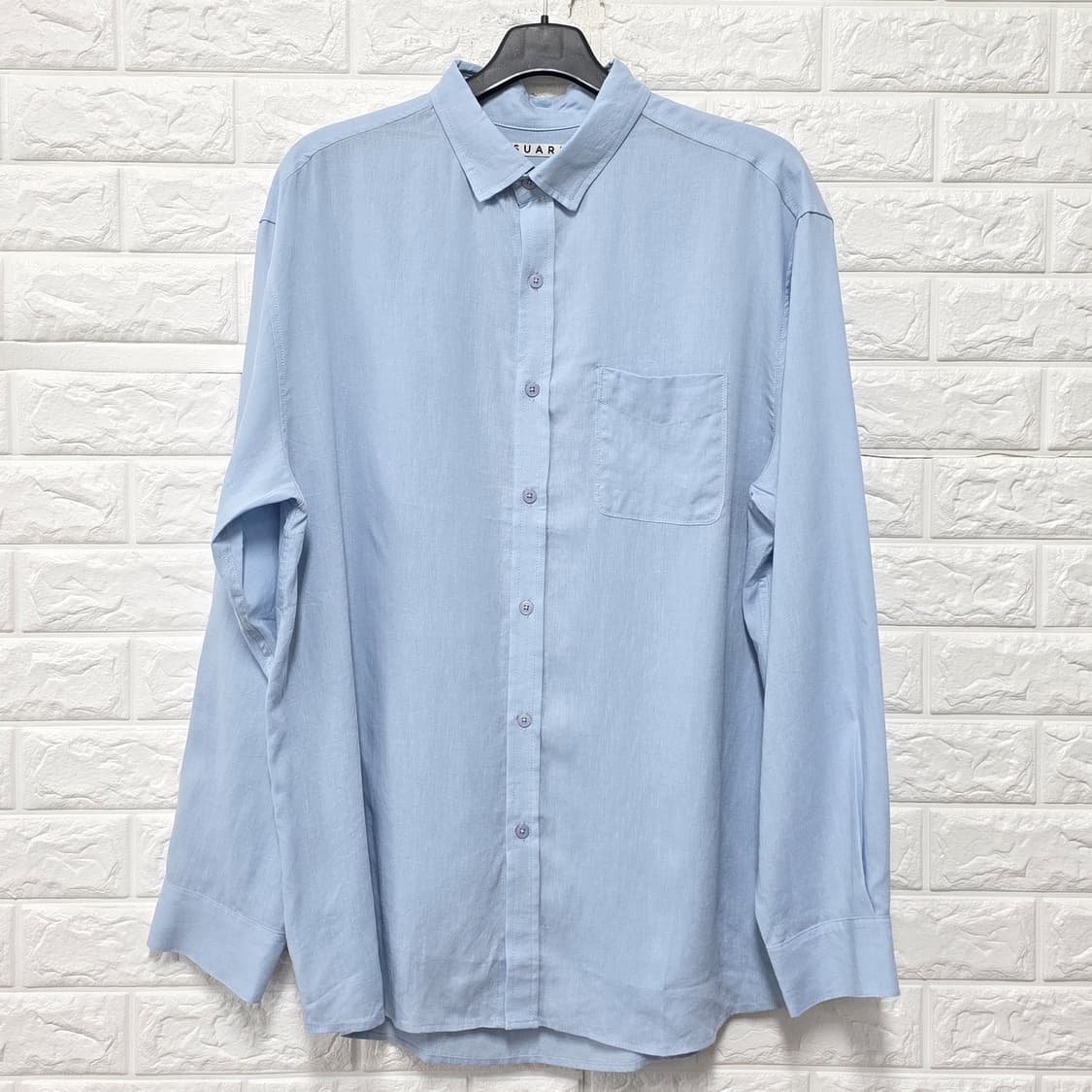 택포//  SUARE 수아레 텐셀 린넨 셔츠 L  상품이미지1