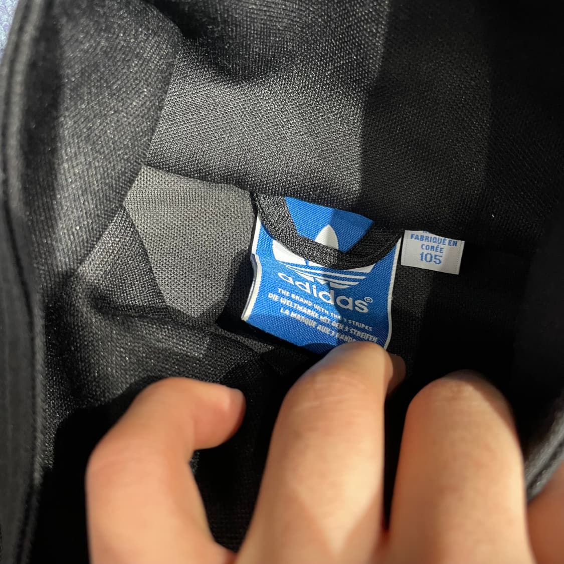 아디다스 블랙 유로파 트랙져지 105 상품이미지4