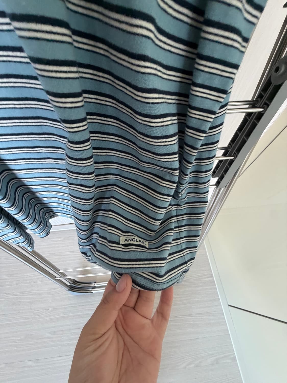앵글런 스트라이프 반팔티 상품이미지3