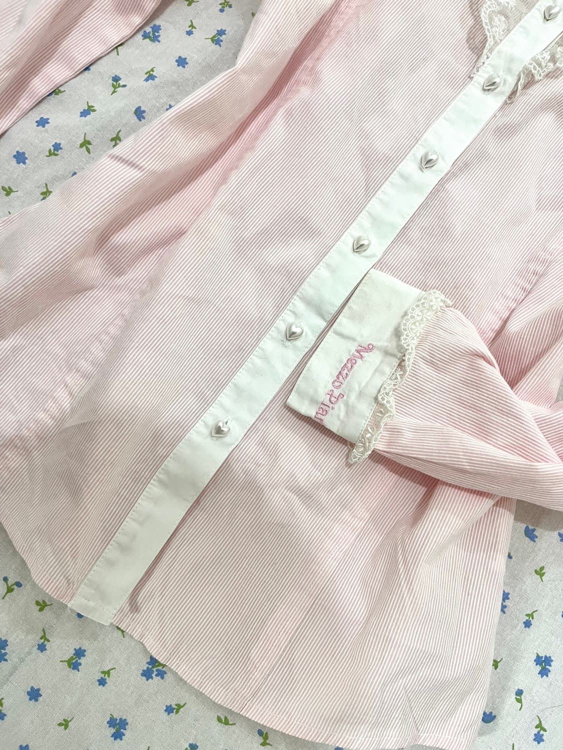 메조피아노 히메가루 레이스 블라우스 로걀탑 대장템 헤이세이 일녀 리즈리사 상품이미지2