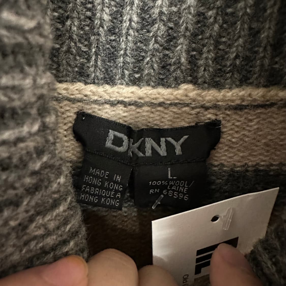 DKNY 터틀넥 울 니트 상품이미지6