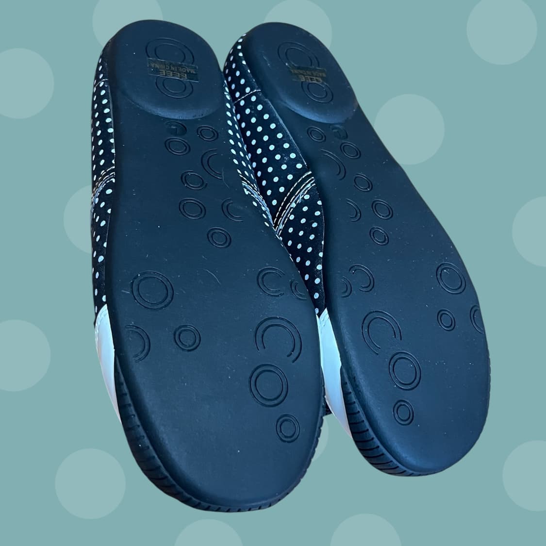 빈티지 쿠앤크 땡땡이 플랫슈즈 상품이미지7