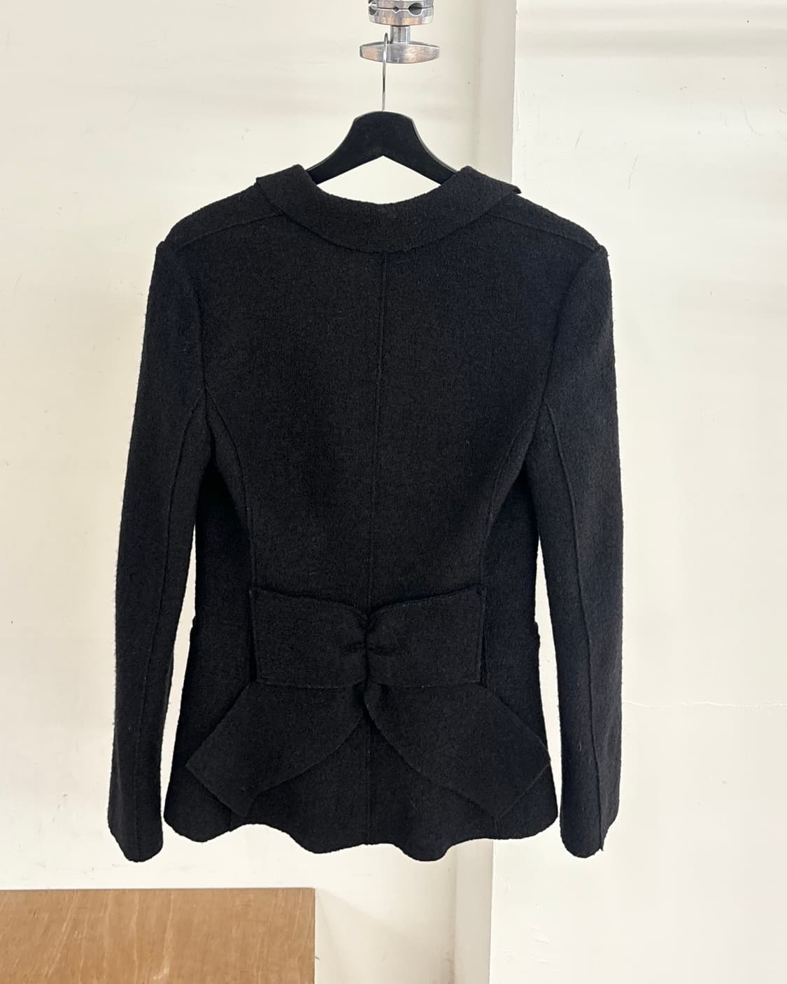 엠포리오 아르마니 블랙 부클레 자켓 상품이미지6