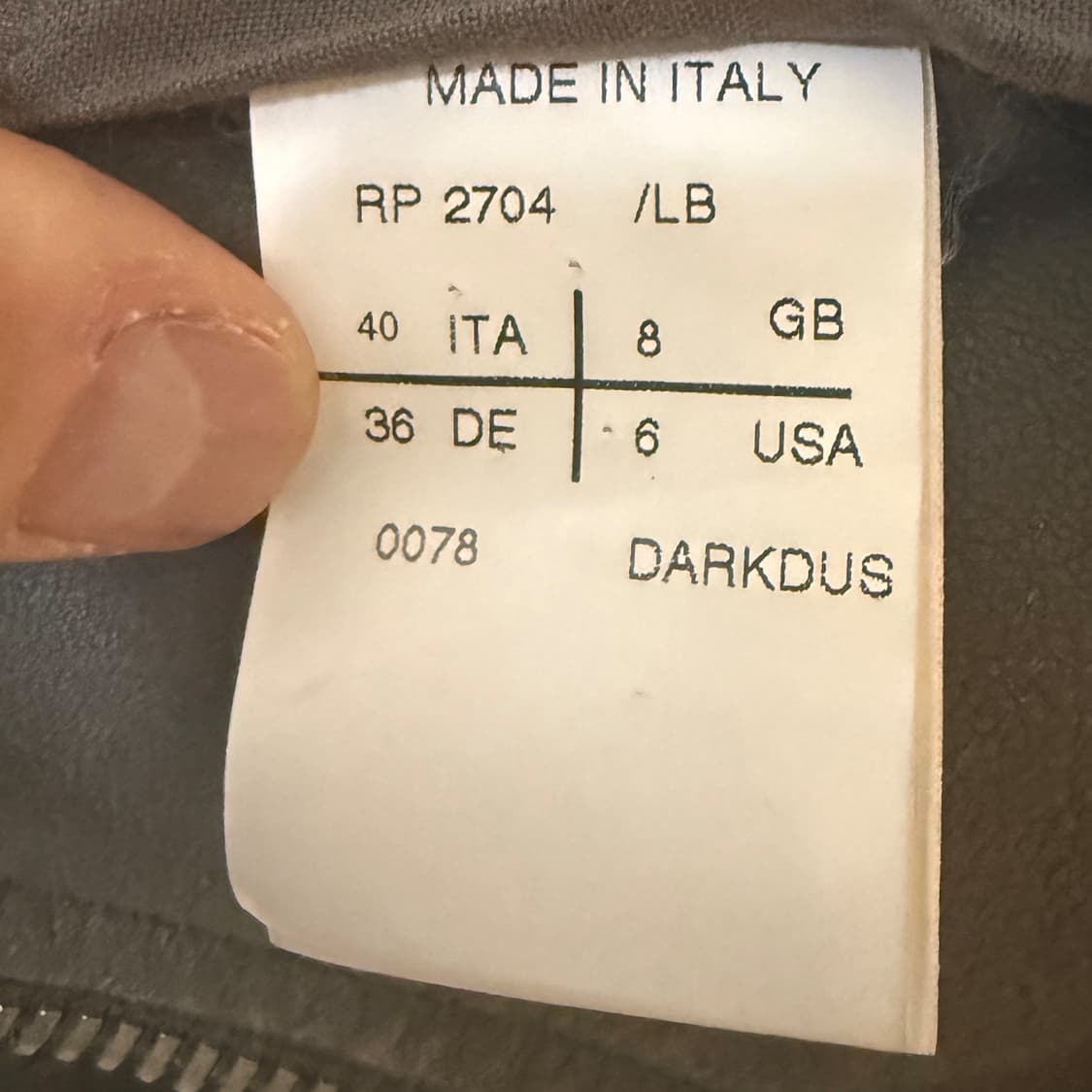 Rick Owens SS12 NASKA Leather Jacket 상품이미지8