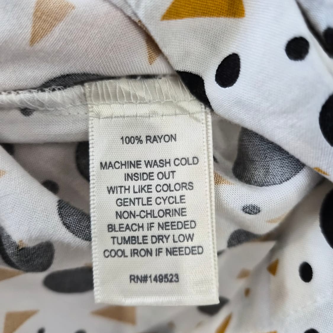 Alexander Jordan 도트&트라이앵글 패턴 셔츠 블라우스 상품이미지10