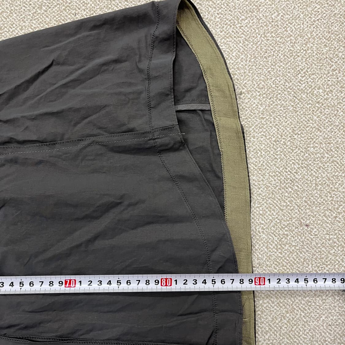 F 한섬 타임 반팔 셔츠 미니 원피스 0203M1 상품이미지5