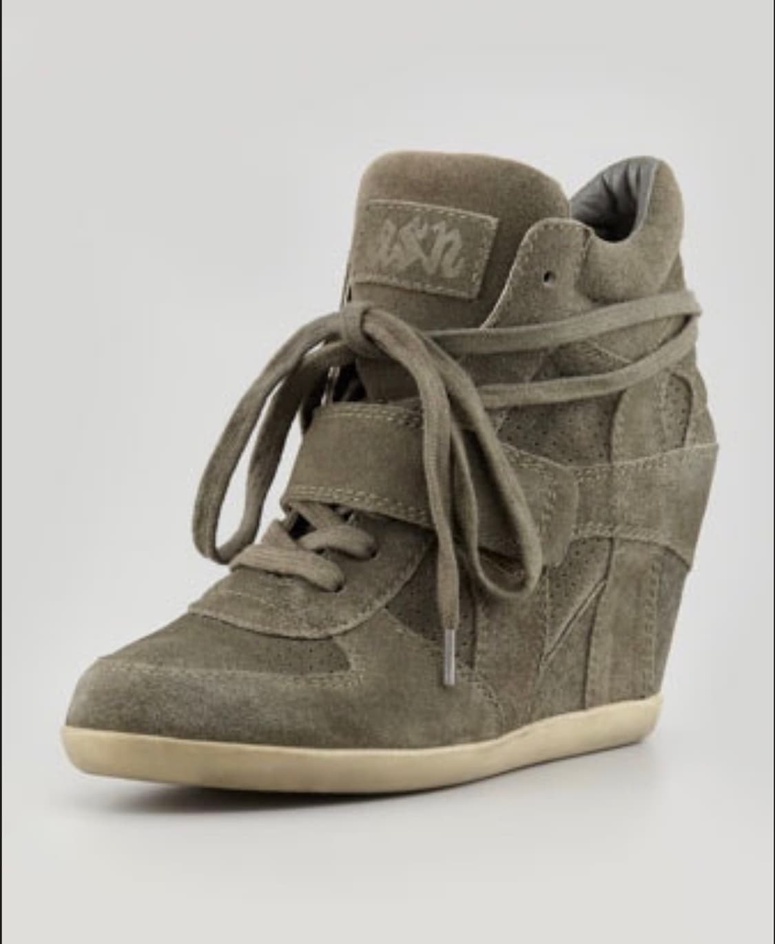 아쉬 웨지힐 카키색 상품이미지2