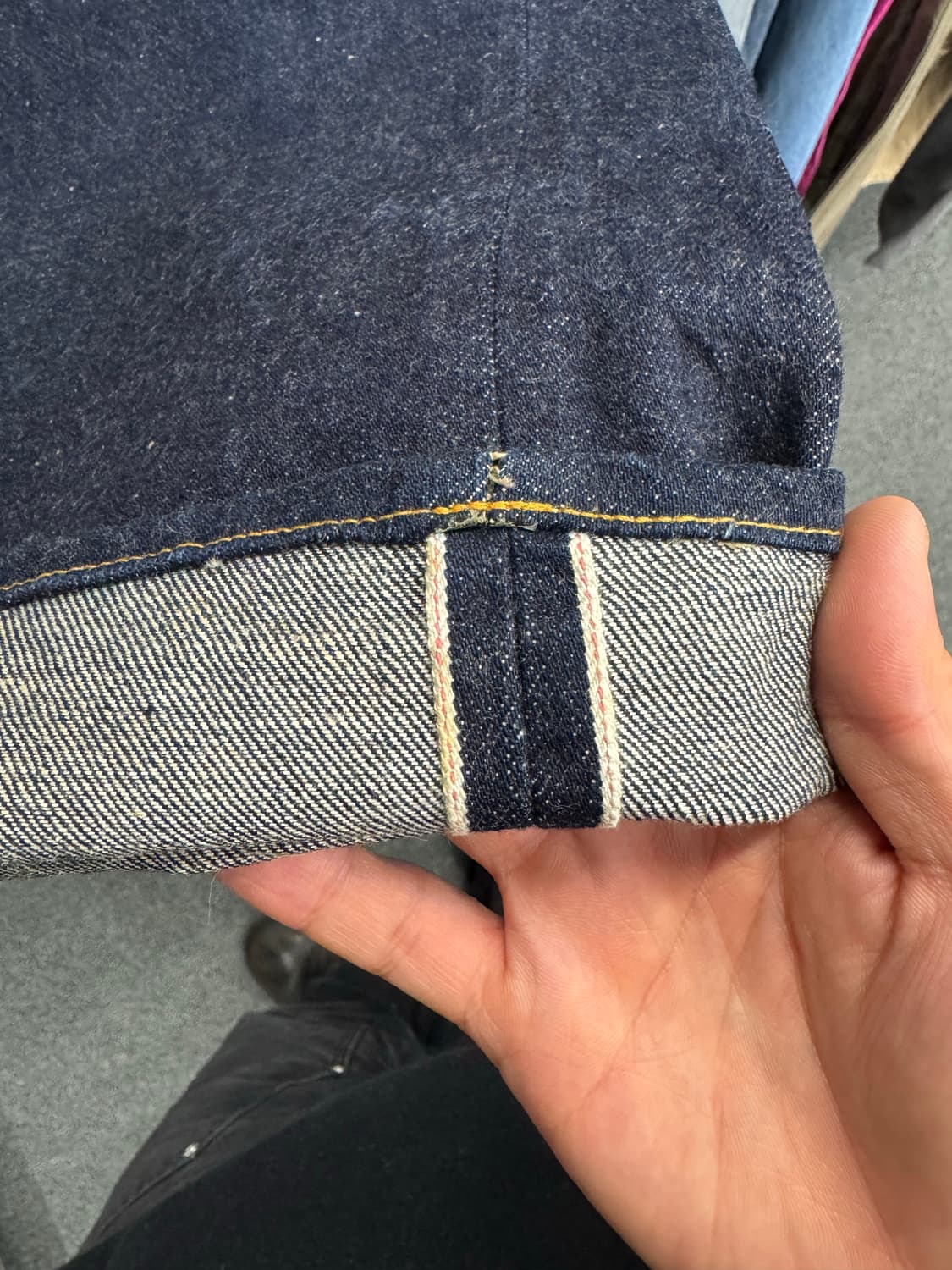 Nui Nalu 빈티지 셀비지 데님 상품이미지3