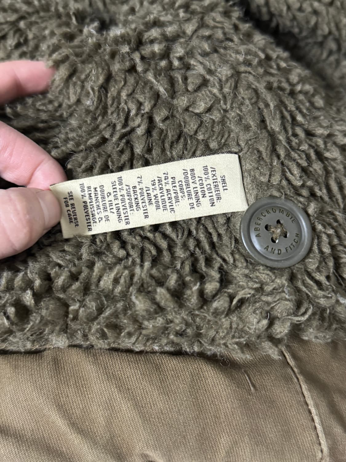 아베크롬비 adirondack 퍼 자켓 y2k 상품이미지8