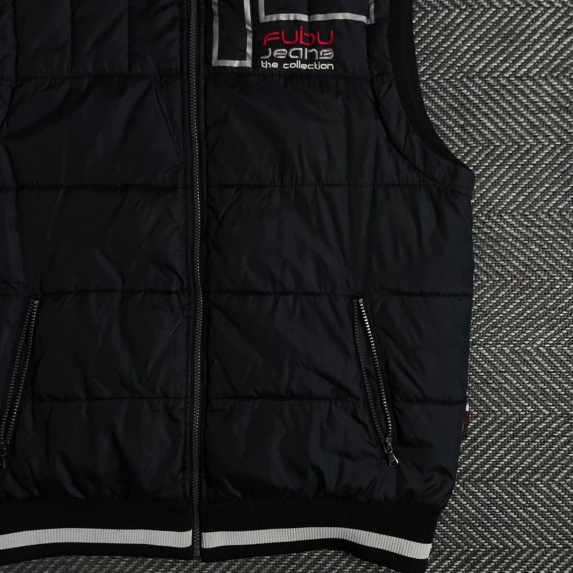 00s 후부 y2k 빈티지 빅로고 다운 베스트o 3266 상품이미지2