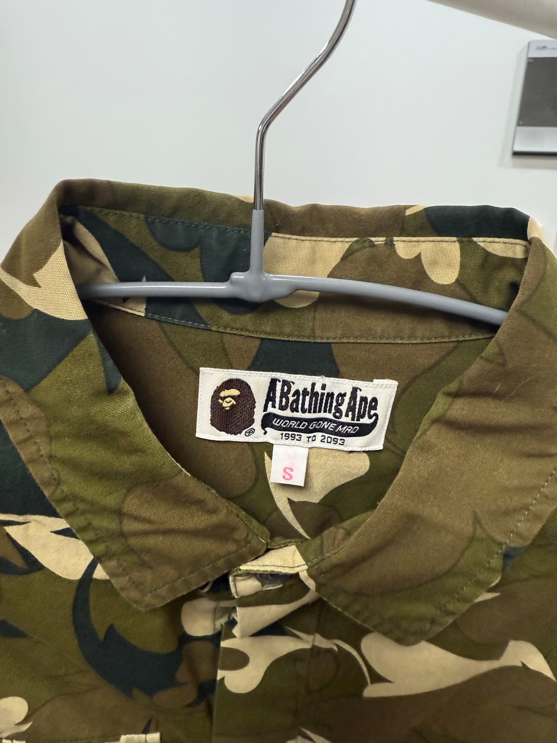 베이프 9부소매 셔츠 상품이미지2