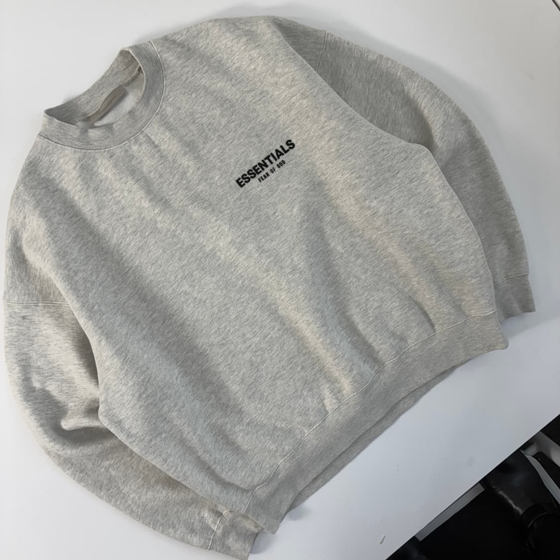Essentials  에센셜스 스펠아웃 그레이 맨투맨  상품이미지3