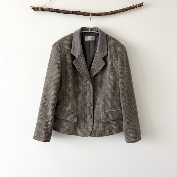 wool blended jacket