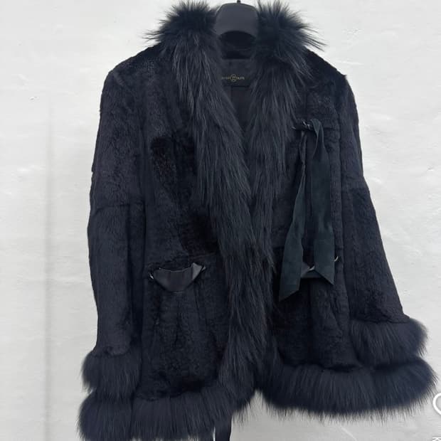 Black Fur Jacket