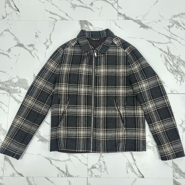 자라 체크 오버 셔츠