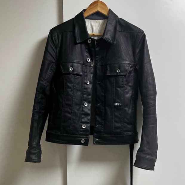 (L)Rick owens drkshdw 왁스 트러커 