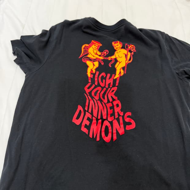 나이키 드라이핏 프린팅 반팔티L