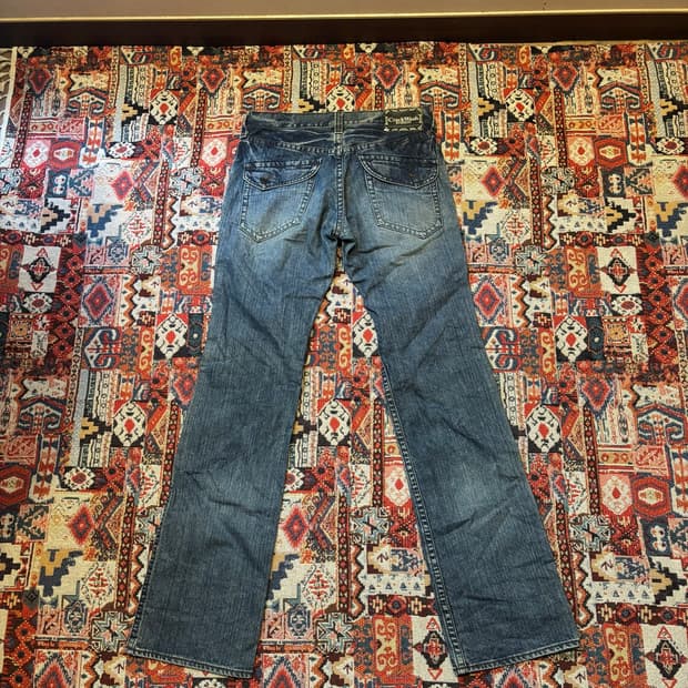 Bobson Crack Wash 00s Vintage Boots-cut