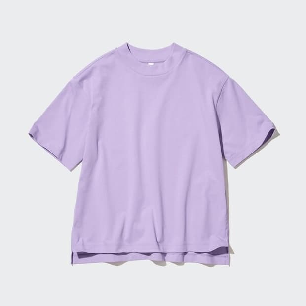 UNIQLO 에어리즘 코튼 쇼트 슬리브 티셔츠