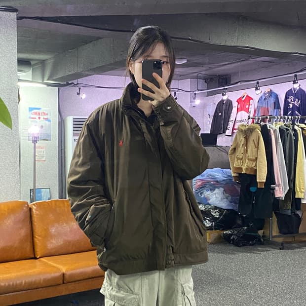 폴로 랄프로렌 카키 점퍼 B3277