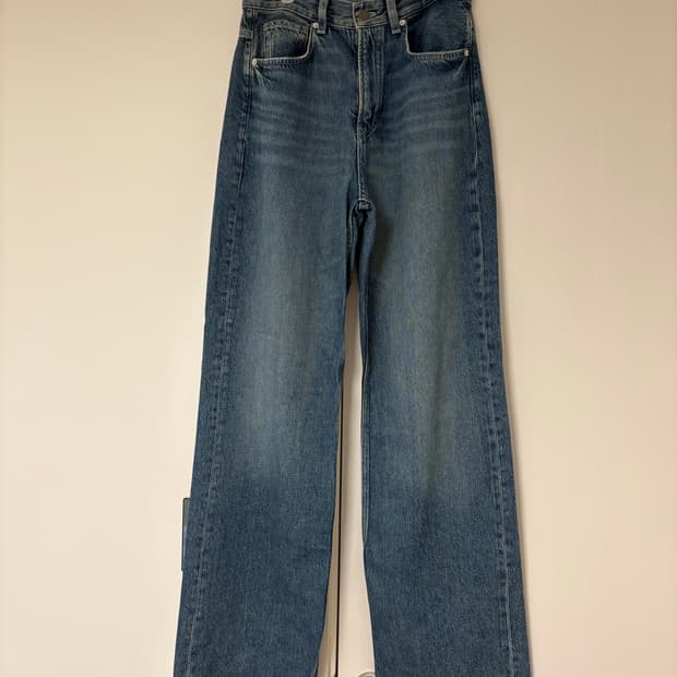 마시모두띠 와이드핏 데님 팬츠 38