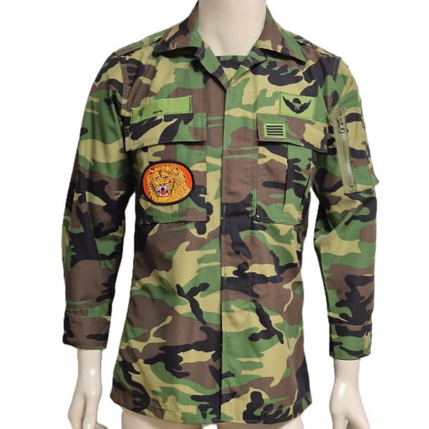 육군 구형 특수전사령부 병장 중기형 동계 전투복 상의 자켓