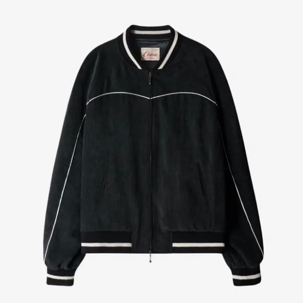 etce 코듀로이 래글런 자켓