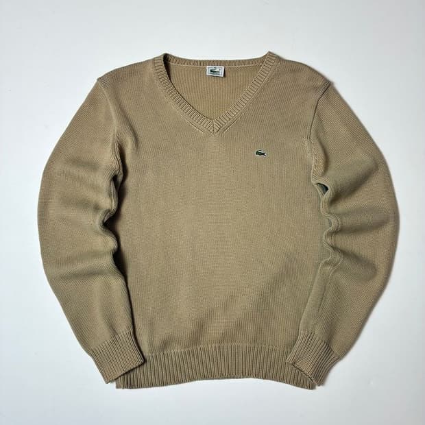 라코스테 00's 헤비코튼 브이넥 니트 PN9182