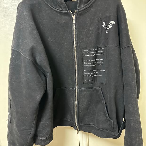 에모스탠스클럽 스모크 후드집업 2사이즈