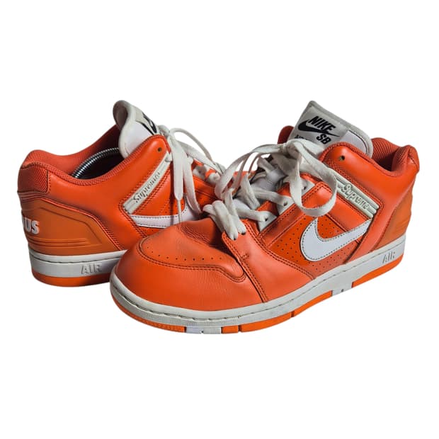 275) Nike 나이키 X 슈프림 SB 에어포스2 로우 오렌지