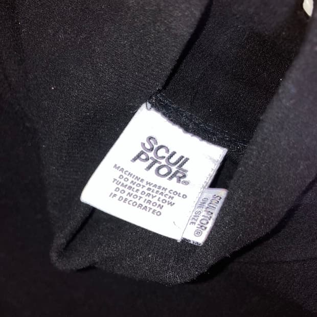 스컬프터 Soft Tencel Turtleneck Black