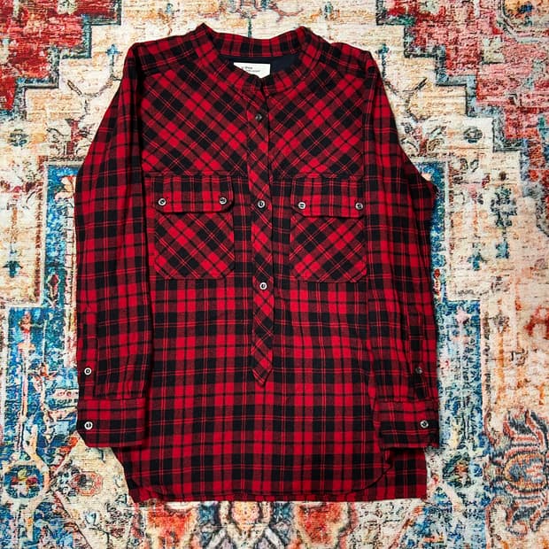 [M] 이자벨마랑 에뚜왈 아노락 체크셔츠 