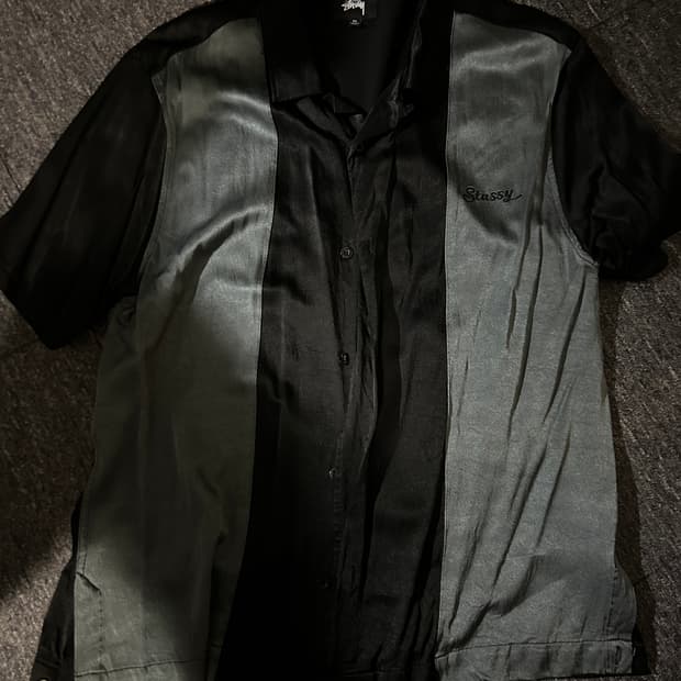 Stussy 스투시 새틴 셔츠