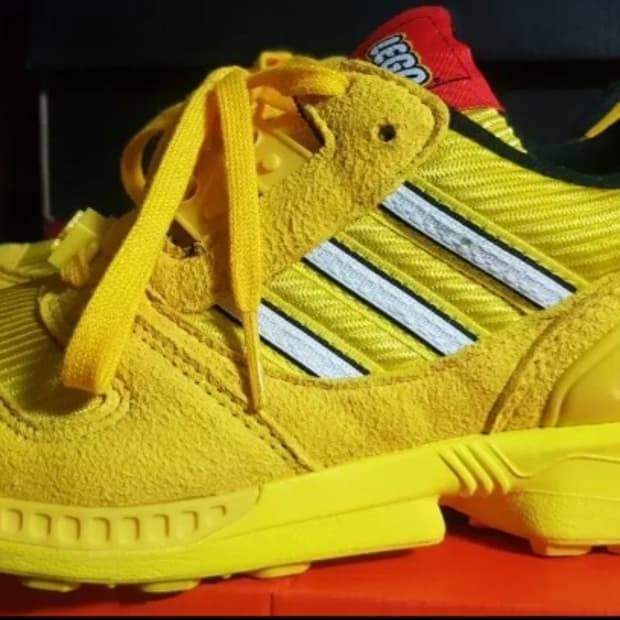 아디다스 X 레고 ZX8000 옐로우 팩 230