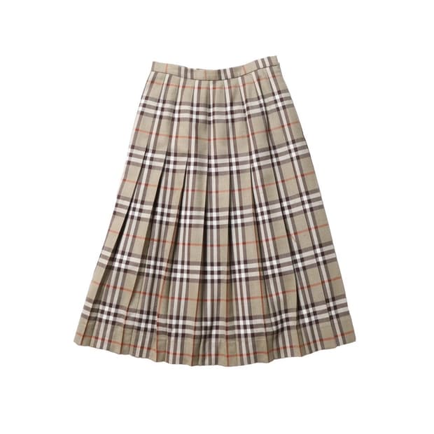 버버리 Burberrys Nova Check Skirt  